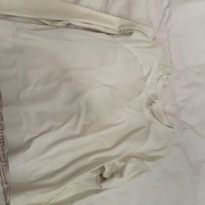 Lululemon white long sleeve
